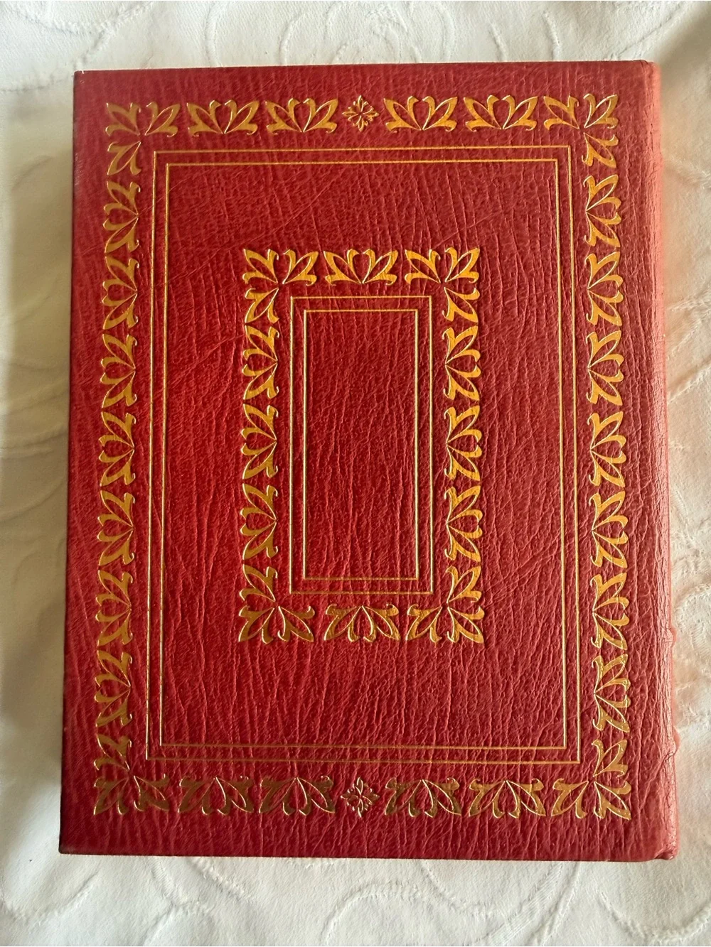 Captains Courageous Rudyard Kipling Franklin Library Leather Bound Book
